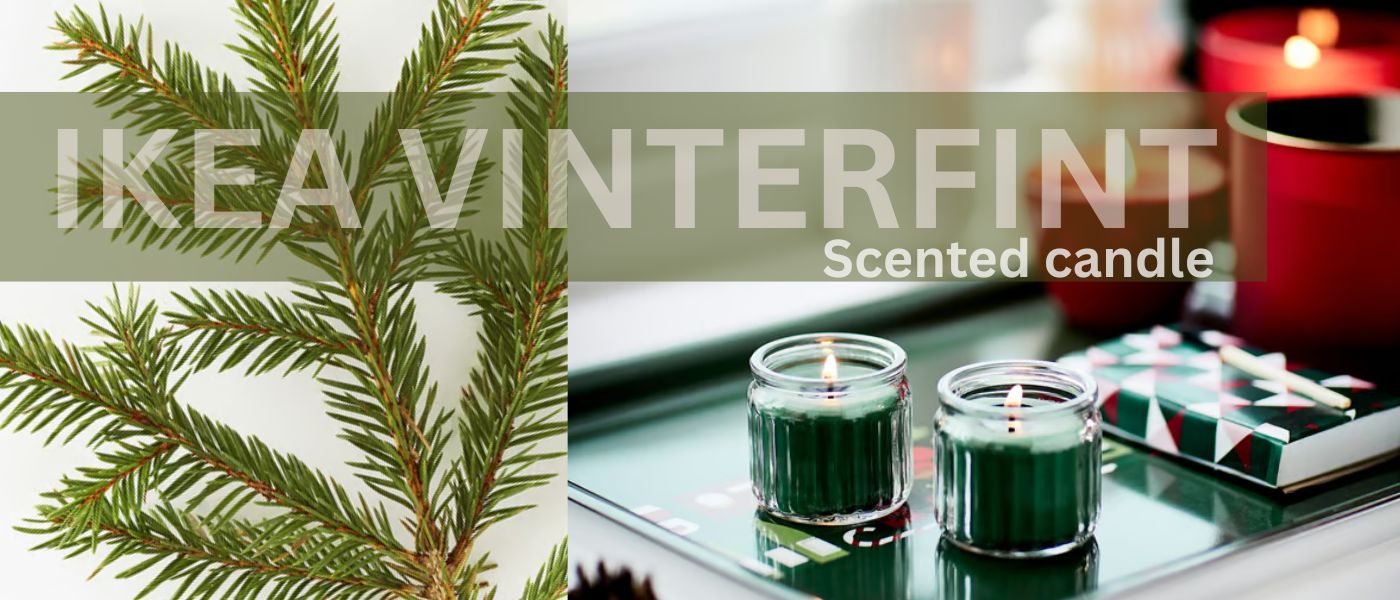 شمع معطر ایکیا مدل IKEA VINTERFINT-00602732